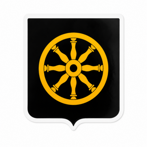 Blason des Rochat (autocollant)