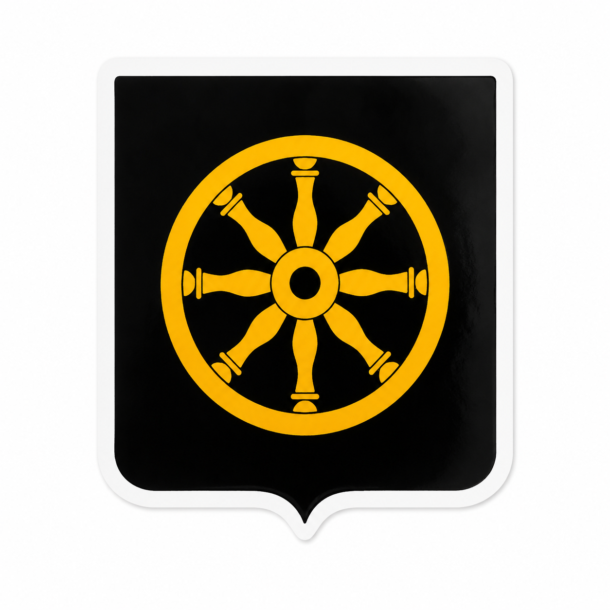 Blason des Rochat (autocollant)